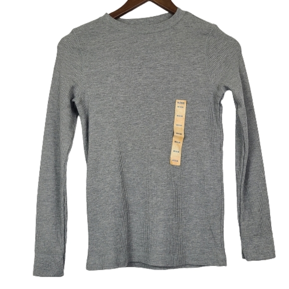 Urban Pipeline NWT Boys Gray Thermal Long Sleeve Shirt Size Medium - Picture 1 of 13